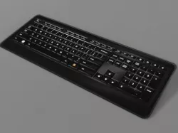 Computer Keyboard Low-poly  3D model