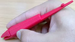 Cool handpoke stick and poke tattoo pen handle 3D printed 3D print model