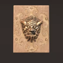 Copper beast 3D model
