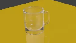 cup beer 3D model