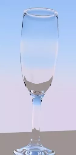 cup flute 3D model