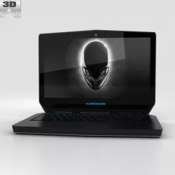  Dell Alienware 13 3D model