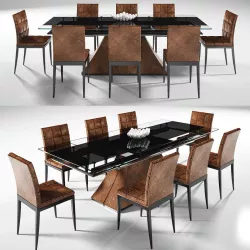 Dinning table 4 3D model
