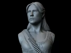 Dolores Abernathy from Westworld 3D print model