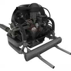 Engine Volkswagen Beetle 3D model