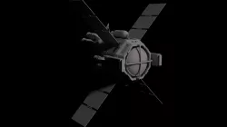 Escape Pod Spaceship complete model 3D model