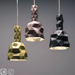 Faceture Lightshades  Low-poly  3D model