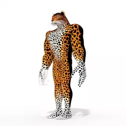 Fantasy Character Isi-Agu 3D model