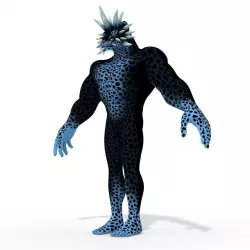 Fantasy Character Isi-Opi 3D model
