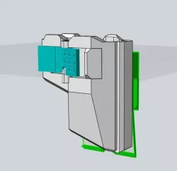Fast Holster for HICAPA   compatible with small TRACER  3D print model