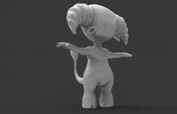 Faun Sculpt 3D model