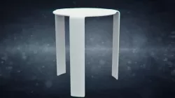 Fiam Italia Side Table Low-poly  3D model