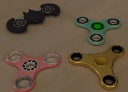 Fidget spinners 3D model