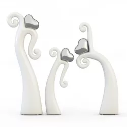 Figurine Dancing heart 3D model