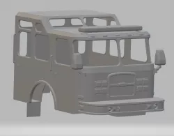 Fire Truck  Printable Cabin Truck 3D print model