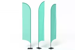 Flag 001 3D model