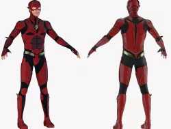 Flash 3D model