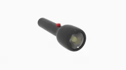 Flashlight Button 3D model