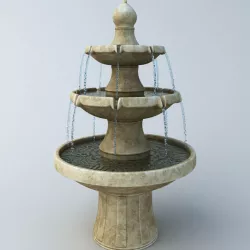 Fountain 3D model