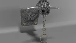Game Assets Hell Trigger 3D model