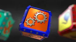 Game-Ready Parts and Components Resource Crate Asset Low-poly  3D model