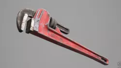 Game Ready Wrench Low-poly  3D model