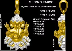 ganapati Pendant  ganesh god 3D models  ganesh  pendant  3D print model