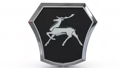 gaz logo 3 3D model