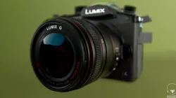 GH5 LUMIX DSLR Camera with Lens 3D model