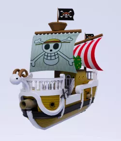 Going Merry 3D model print 3D print model