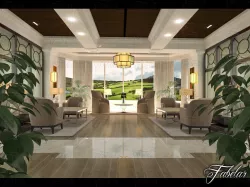 Hall 3D model