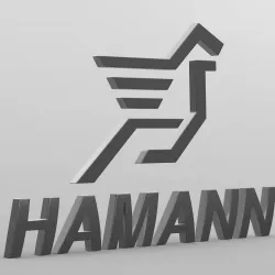 hamann logo 3 3D model