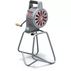 Hand crank fire siren 3D model