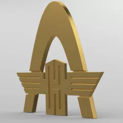 hanomag logo 3 3D model