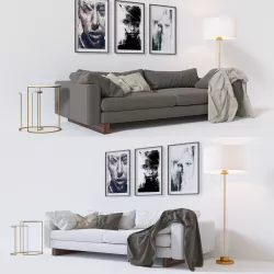 Harmony sofa 3D model