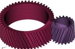 Helical GEAR 3D model