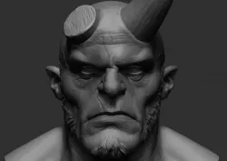 Hellboy v2 3D model