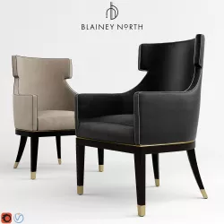 HERCULE Dining Chair by BLAINEY NORTH 3D model