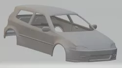 Honda Civic 1992 Printable Body Car 3D print model