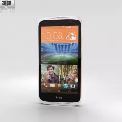 HTC Desire 526G Fervor Red 3D model