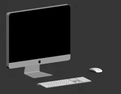 imac 27 3D model
