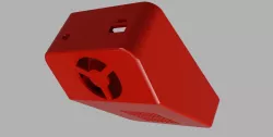 ISDT C4 charger upgrade body for Noctua NF-A4 fan 3D print model