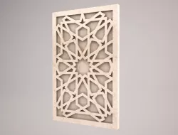 Islamic pattern A 3D model