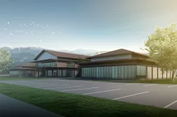 Japanese center 3D model