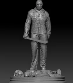 Jason  Friday the 13th 3D print model