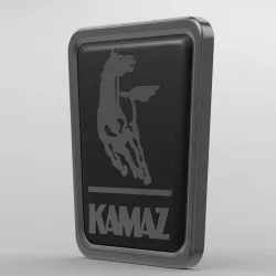 kamaz logo 3 3D model