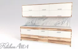 Kitchen Aida - Small Kitchen Panel 3D model