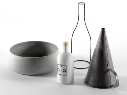 Kitchen Composition with Oil 3D model