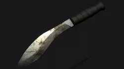 Kukri Knife 3D model