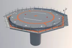 Landing platform  3D model